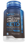 5X Potent Apple Cider Vinegar Capsules Plus Keto Bhb - Fat Burner and Weight Loss Supplement Detox for Women and Men 120 Vegan Pills