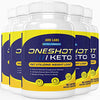 (5 Pack) One Shot Keto Pills Oneshot Keto 1 Shot Fat Advanced Formula Supplement As Seen on TV (450 Capsules)