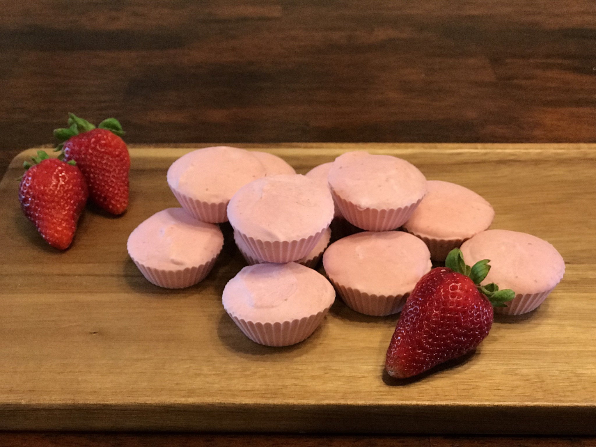 Strawberry Cheesecake Collagen Fat Bombs