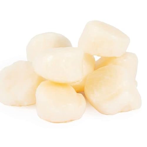 Dry Diver Sea Scallops (4 LB) | Caught Fresh New Bedford Diver Dry Scallops | Premium Gourmet Seafood | Fresh Scallops | All Fresh Seafood