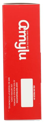 Amylu Foods Italian Style Chicken Crumbles, Natural Ingredients, 14g of Protein, GAP Certified Chicken Raised with No Antibiotics, Fully Cooked, Gluten-Free, Pork-Free, No Nitrates or Nitrites, 12 oz