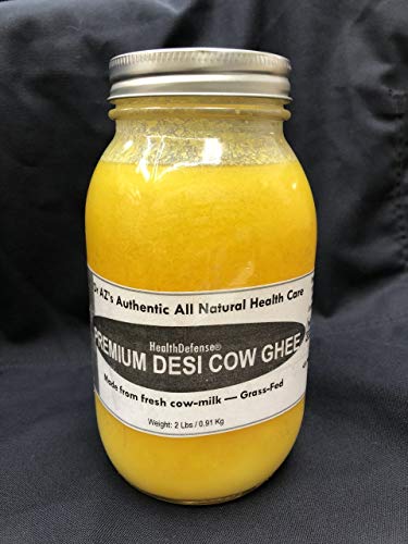 32oz/ 2Lb PREMIUM Organic Cow Ghee Grass-Fed Clarified Butter Non-GMO Lactose FREE Ghee Oil