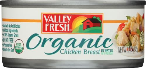 Valley Fresh Organic Chicken Breast in Water (3 Cans)