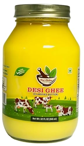 Desi Kitchen DESI GHEE (Clarified Butter) 32 FL OZ (946 ml) By Rani Foods Inc