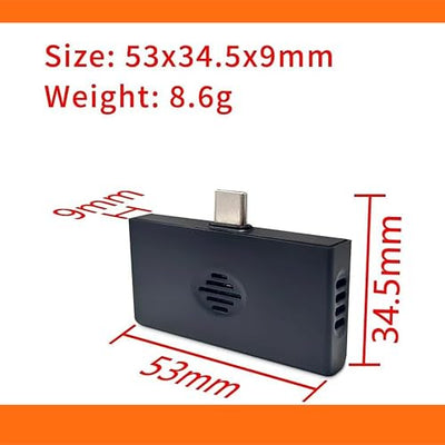 Reflex Wireless Smart Ketone Breath Meter | 80% Cheaper Than Ketone Test Strips | Ketone Analyzer | Ketone Meter Monitor | Real-Time Fat Burning Rate | Test Strips Replacement | Free Apps | KT-USB