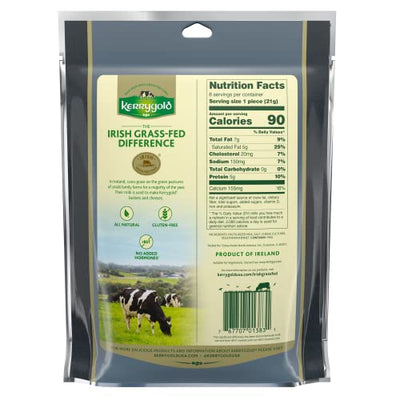 Kerrygold Grass-fed Aged Irish Cheddar Cheese Sticks, 6 OZ