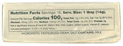 Kerrygold Pure Irish Butter, Salted, 8 oz