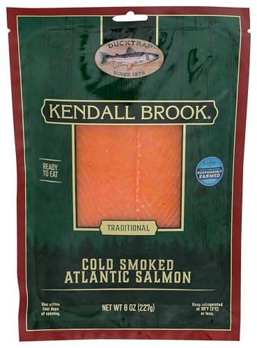 Ducktrap, Kendall Brook Cold Smoked Salmon, 8 Ounce
