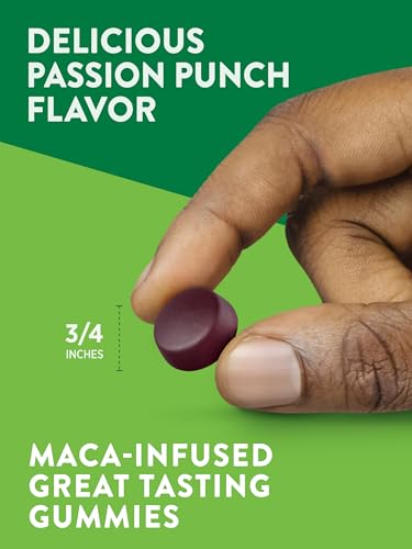 Nature's Truth Horny Goat Weed Gummies | 60 Count | with Maca Root | Vegan, Non-GMO & Gluten Free Supplement for Men | Passion Punch Flavor