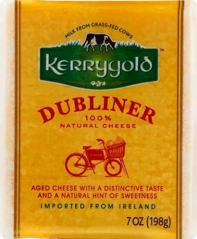Kerrygold Dubliner Parchment, Packaged-cheddar-cheeses, 7 Ounce