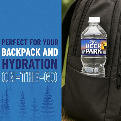 Deer Park Spring Water, 24 Pack – Crisp Refreshing Taste – 16.9 Fl Oz