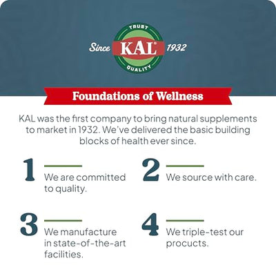 KAL Mood Magnesium Powder with L-Theanine - Mandarin Flavor Magnesium Supplement - Relaxation Support, High Absorption, No Added Sugar, Vegan, Gluten Free, Made Without Soy - 40 Servings, 9.8 oz