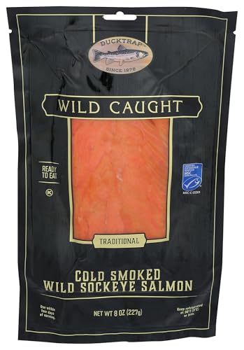 Ducktrap, Smoked Wild Sockeye Salmon, 8 oz