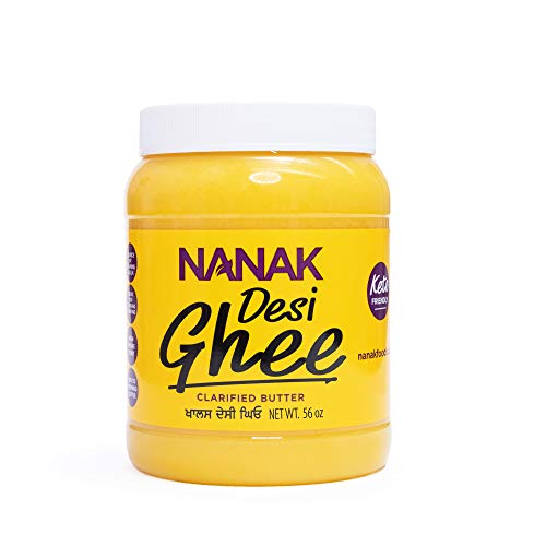 Nanak Pure Desi Ghee, Clarified Butter, 56-Ounce Jar