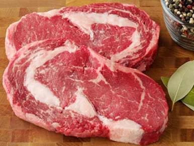 Wisconsin Made/Neesvig Purveyors Ribeye Steak Extra Trim, Four 4-oz Ribeye Steaks