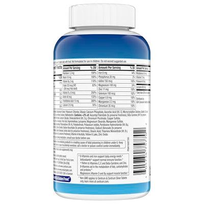 Centrum Multivitamin for Men, Multivitamin/Multimineral Supplement with Vitamin D3, B Vitamins and Antioxidants, Gluten Free, Non-GMO Ingredients -Tablet 200 Count