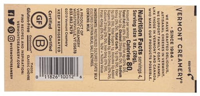 Vermont Creamery, Chèvre, Log, 4 oz