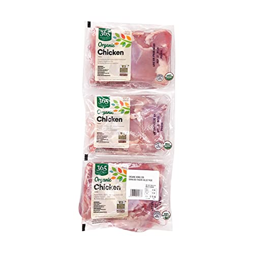 365 By Whole Foods Market, Organic Boneless Skinless Chicken Thighs