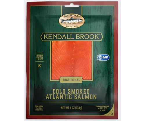 Ducktrap, Kendall Brook, Smoked Atlantic Salmon, 4 oz