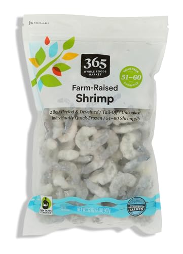 365 by Whole Foods Market 51/60 Tail Off Shrimp Club Pack, 32 OZ