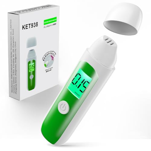 Ketone Breath Meter, Built in Rechargeable Battery Ketosis Tester, Helps You Enter Ketosis Easily(mmol/L) (White)