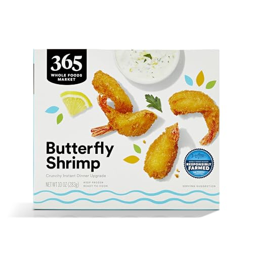 365 By Whole Foods Market, Breaded Butterfly Shrimp, 10 Ounce