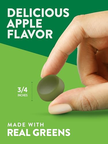 Nature's Truth Super Greens Gummies | 60 Count | Vegan, Non-GMO & Gluten Free | Made with Real Greens | Apple Flavor