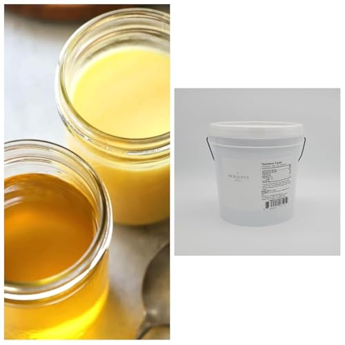7lb Pail - 231 fl oz - Ghee - Clarified Butter - Grass Fed - 112oz - 1Gallon - Bulk - Bakers - Cooking - Restaurants - Keto - Paleo - Butter Oil