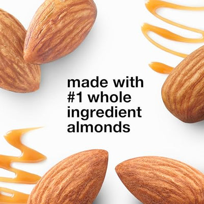 KIND ZERO Added Sugar Bars, Caramel Almond & Sea Salt, Keto Friendly Snacks, Gluten Free, 5g Protein, 5 Count