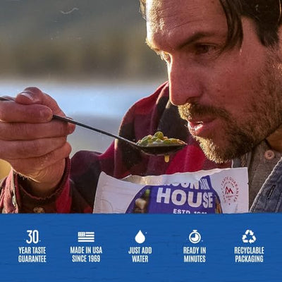 Survival, Backpacking & Camping Food | 2 Servings by Mountain House