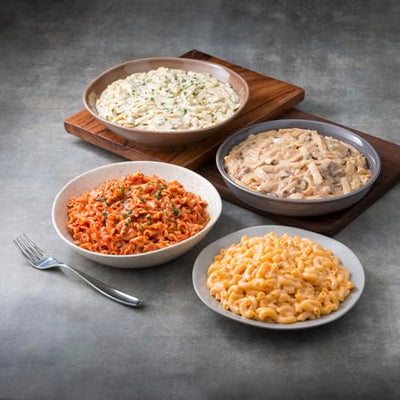 Augason Farms Four Person 72 Hour Emergency Food Supply, 119 Servings, 25 Year Shelf Life, Feeds 4 People - Survival Food Camping Essentials, Family Meals Prepared Dinner, Lunch, and Breakfast