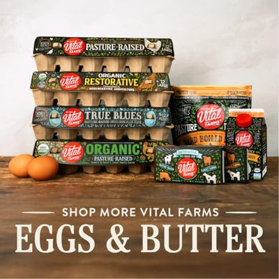 Vital Farms Organic Pasture-Raised Large Eggs 12ct