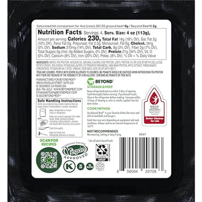 Beyond Meat Beyond Beef Plant-Based Ground 16 oz