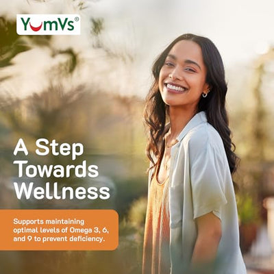 Vegan Omega 3 Supplement Gummies – Algae Oil Plant Based Vegan DHA – Fish Oil Alternative with Flaxseed & Algae – Non-GMO, No Carrageenan – Heart, Brain & Eye Support – Lemon & Orange – 90 Gummies