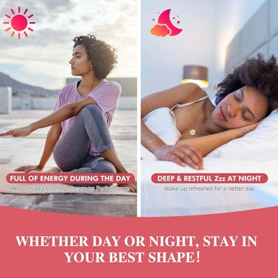 (2 Pack) Magnesium Potassium Supplement Gummies - New Formula Calm Magnesium Bisglycinate Gummies & Plant Potassium Plus Chia Seeds, B6, D3, K2 & Calcium for Sleep, Leg Cramps & Muscle -Vegan,60 Count