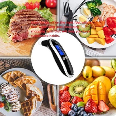 Ketone Breath Tester, Ketosis Meter, Keto Breathalyzer with 10pc Reusable Mouthpieces (Black)