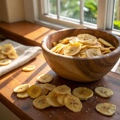 Augason Farms Sweetened Banana Chips Emergency Food Supply, 31 Servings, 10 Year Shelf Life, Great for Cooking, Baking, and Snacks - Dehydrated Meals, Survival Food Camping Essentials Can