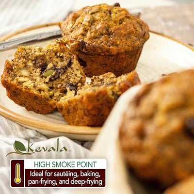 Kevala Coconut Ghee - Made with Grass Fed Cows’ Milk, Lactose-Free and Casein-Free Alternative to Butter, Unsalted Coconut Ghee for Cooking and Baking, Great for Grilling Vegetables and Meats, 2 lb