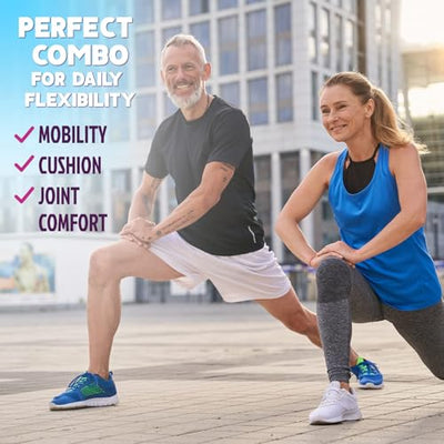 Joint Support Gummies - Glucosamine Plus Vitamin E Nature's Joint Support Supplement for Occasional Discomfort for Back, Knees & Hands - Cartilage & Joint Health & Flexibility Support - 120 Gummies