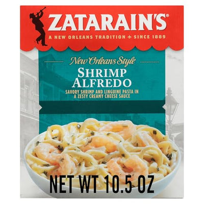 Zatarain's Shrimp Alfredo, Frozen Meal, 10.5 oz