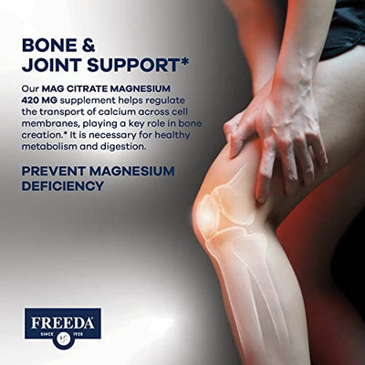 Magnesium Citrate Powder – Pure Magnesium Powder Drink Mix for Relaxation, Digestion & Muscle Support – Made in USA, Gluten-Free, Vegan Magnesium Supplement for Adults & Children – 16 oz