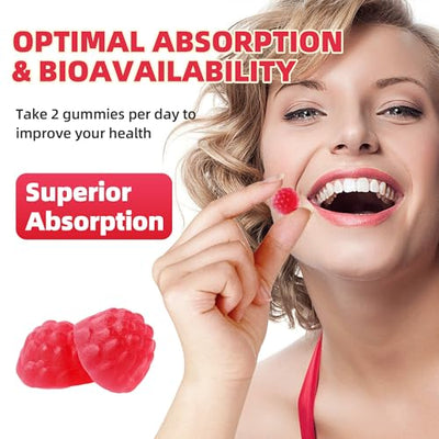 90 CT Magnesium Glycinate Gummies 600mg, Sugar Free Magnesium Gummies w/Zinc & Vitamin D3 & K2 - Magnesium Supplements for Sleep, Supports Bone Health, Nerve & Immune Function