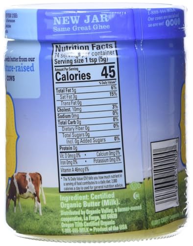 Organic Valley Purity Farms Ghee Clarified Butter -- 13 oz - 2 pc