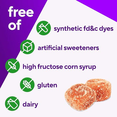 Vitafusion Power Zinc Gummy Vitamins, Strawberry Tangerine Flavored Immune Support (1), 90 Count