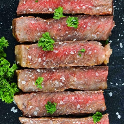 A5 Japanese Wagyu Ribeye Steaks - Premium A5 Grade 100% Wagyu Beef, Gourmet Food Featuring Exquisite Beef Ribeye from Miyazaki, Hokkaido, Kagoshima, Kobe Japan (12 oz)
