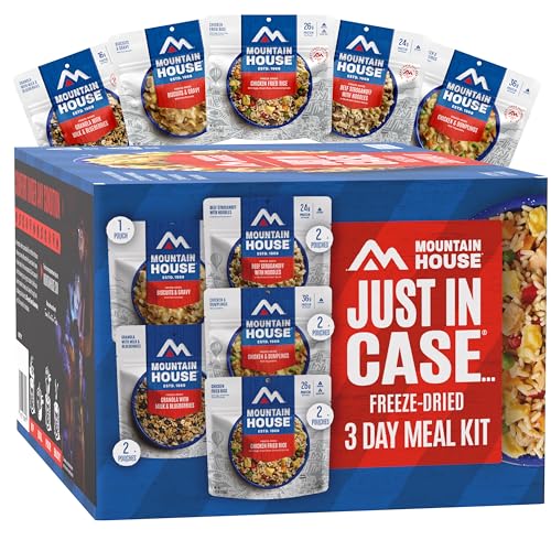 Mountain House 3-Day Emergency Food Supply | Freeze Dried Survival & Emergency Food | 18 Servings
