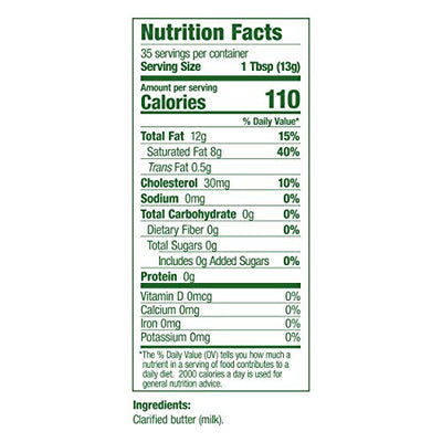 4th & Heart Original Ghee Original Grass Fed Ghee Butter by , (2 x 16oz Jars), Keto, Pasture Raised, Non-GMO, Lactose and Casein Free, Certified Paleo, 32 Ounce (Pack of 2)