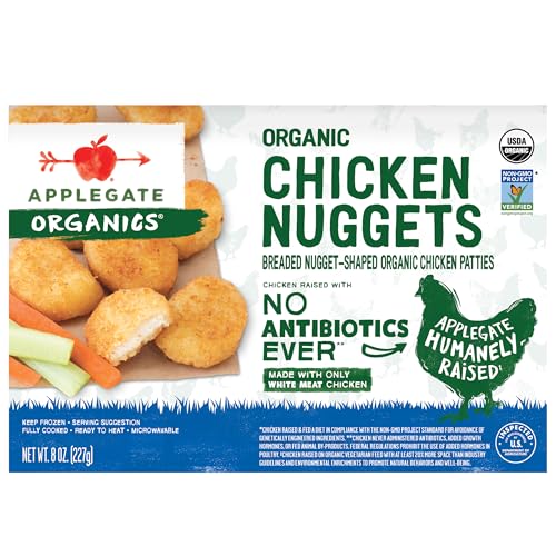 Applegate, Organic Chicken Nuggets, 8oz (Frozen)