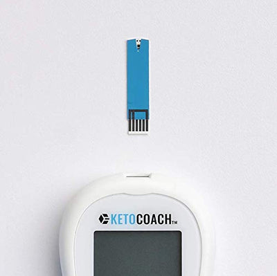 New KetoCoach Blood Ketone Meter Starter Kit | Affordably and Accurately Test if You're in Ketosis On The Ketogenic Diet by Measuring Blood Ketones
