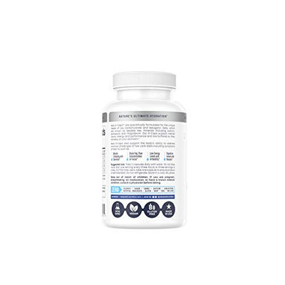 Keto K-Caps Electrolyte Capsules | New Label, Same Great Product | Hydrate Fast & Beat Leg Cramps | 700mg Potassium, Sodium, Magnesium | No Maltodextrin | 120 Caps